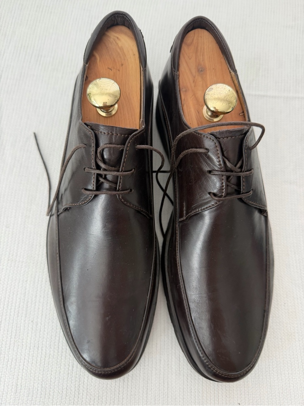 Taryn Rose Men's Dark Brown Leather Chukka Boots